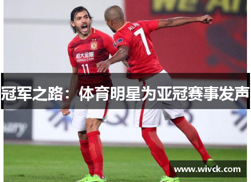 冠军之路：体育明星为亚冠赛事发声